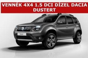 Vennk Dacia Duster 4x4 -es dzelt
