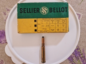 Sellier&Bellot 8x57 IRS lőszer