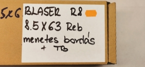 Blaser R8 8,5x63 Reb kaliber vltcs