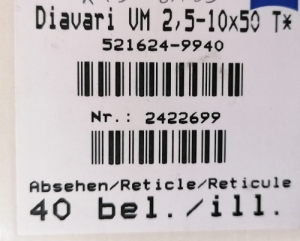 Zeiss Diavari VM 2,5-10x50