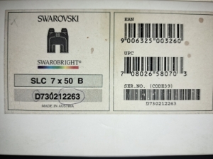 Swarovski SLC 7 X 50 B