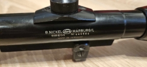 B.Nickel Supra Marburg/L 8x56 cltvcs Suhl krms szerelkkel