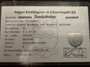 Steyr-Mannilicher Golys Puska
