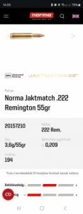 Norma jaktmatch 222