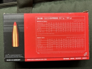 GECO EXPRESS 10.7 g   .30-06