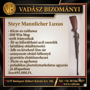 Steyr Mannlicher Luxus
