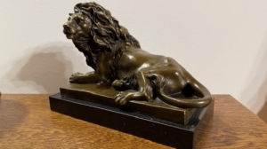 bronz oroszl�nszobor - Antonie-Louis Barye