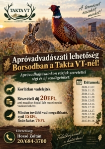 Apr�vad vad�szati lehet�s�g