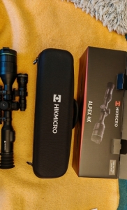 Hikmicro Alpex A50E 4K-s, vet�vel