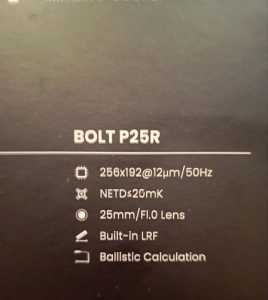 Bolt p25r