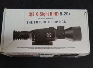 ATN X-Sight II Smart HD 5-20x jjellt cltvcs