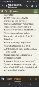 Wildguarder 4G FDD-LTE vadkamera