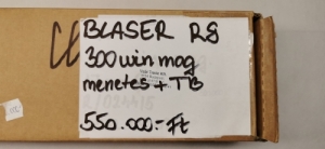 Blaser R8 300 Win.Mag. kaliberű váltócső