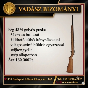 F�g 48M kisgoly�s puska