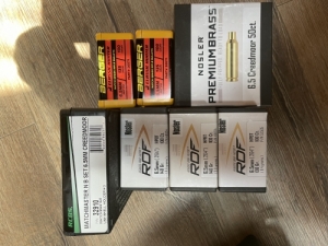 Nosler, Berger magok s hvelyek - 6.5 Creedmoor