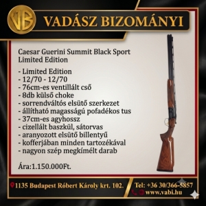 Caesar Guerini Summit Black Sport Limited Edition
