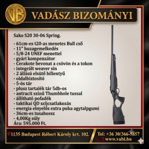 Sako S20 30.06 spring.
