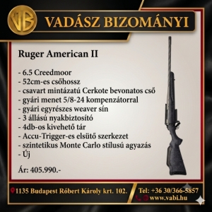 Ruger American II 6,5 Creemoor