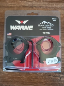 Warne Mountain tech 34 mm, Delta Tit�nium HD
