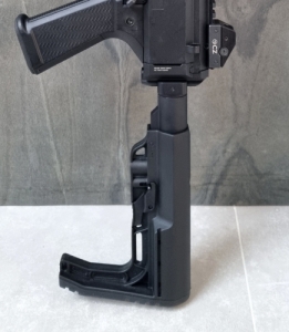 Picatinny Stock Adapter with integrated Mil-Spec AR Buffer Tube