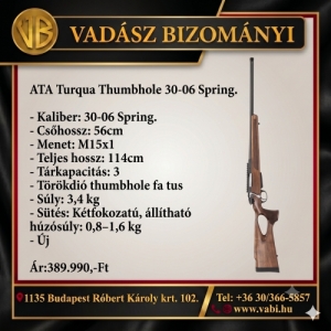 ATA Turqua Thumbhole 30-06 Spring. 