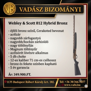Webley & Scott 812 Hybrid Bronz