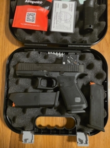 GLOCK 19 GEN6 COA teljes szett, �j, csup�n kipr�b�lt l�fegyver