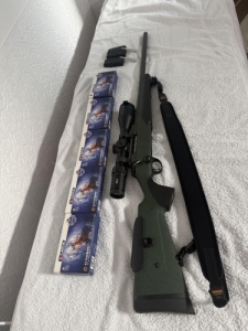 TIKKA T3x SZUPERVARMINT + 5 doboz LAPUA mega l�szer